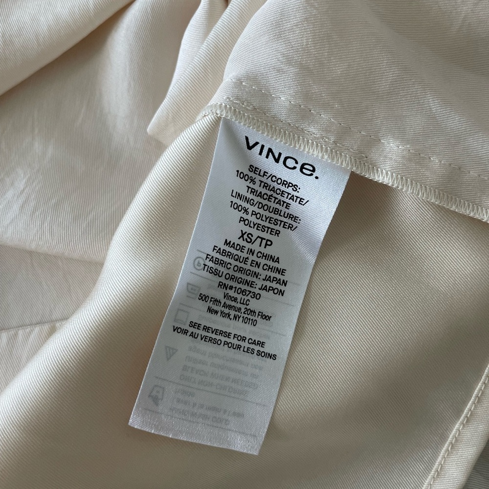 Vince shirt dress with mother of pearl buttons - Picture 10 of 14